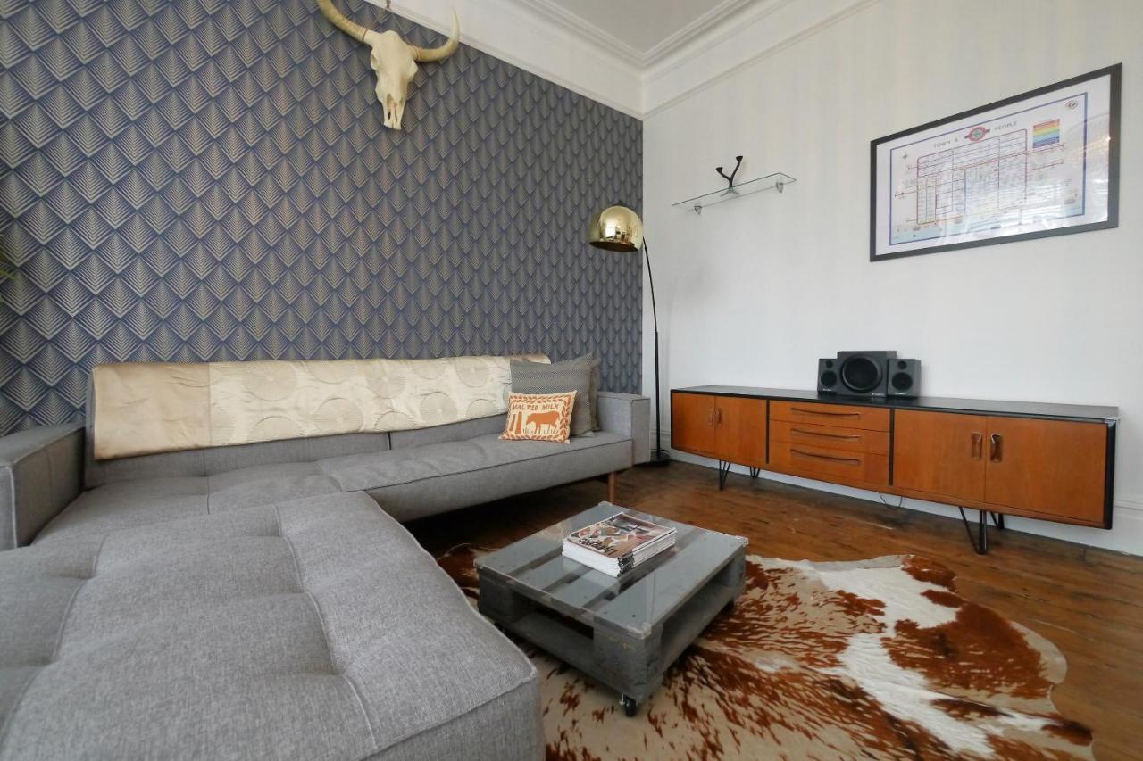 Quirky Spacious Ground Floor Victorian Garden Flat Worthing Kültér fotó