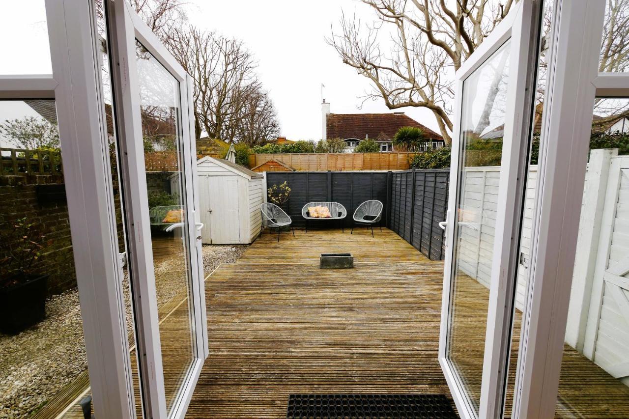 Quirky Spacious Ground Floor Victorian Garden Flat Worthing Kültér fotó